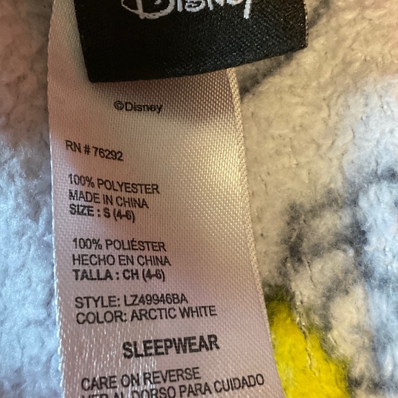 Disney Mickey Mouse Kids Pajama Bottoms - Red, White, Yellow - Picture 3 of 5